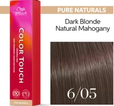 Wella Color Touch Hajszínező - 6/05 60ml Dark Blonde Natrual Mahogany főképe